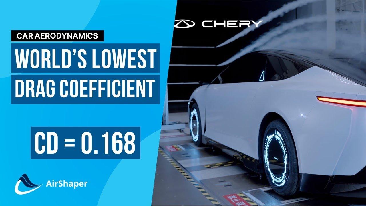 Lowest Drag Coefficient in the World - The Chery Aero Concept