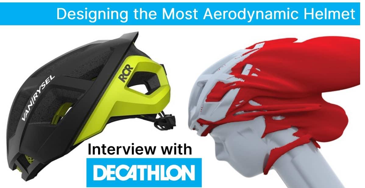 Decathlon explains - Using 3D scanning & simulations to design aerodynamic helmets